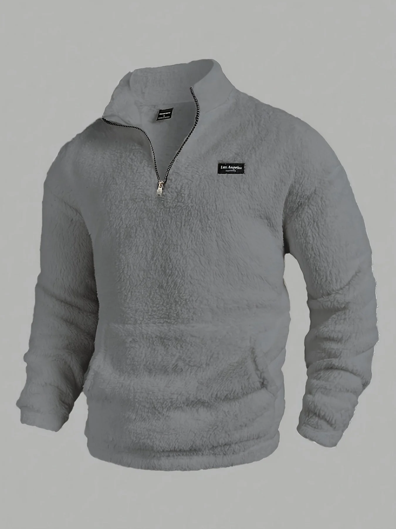 Kamil – Fleece Pullover Mit Halbem Reißverschluss