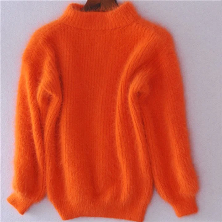 Kanita - Jahrgang-Strickpullover Aus Angora - Image 5