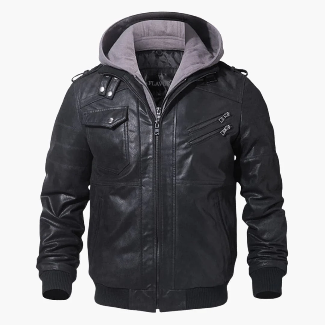 Kapuzierte Jacke für Herren
