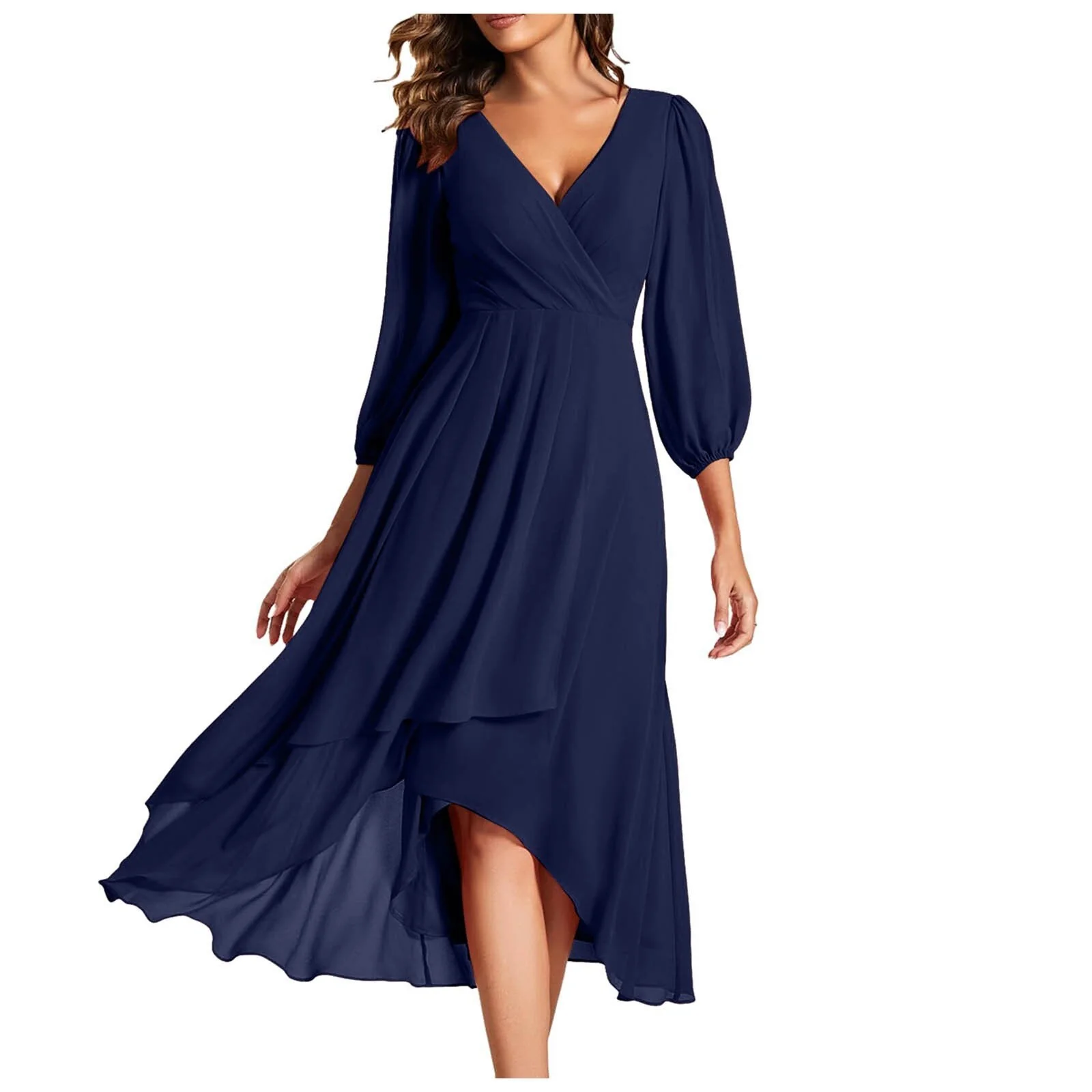 Karin™ | Elegantes Kleid mit V-Ausschnitt - Image 2