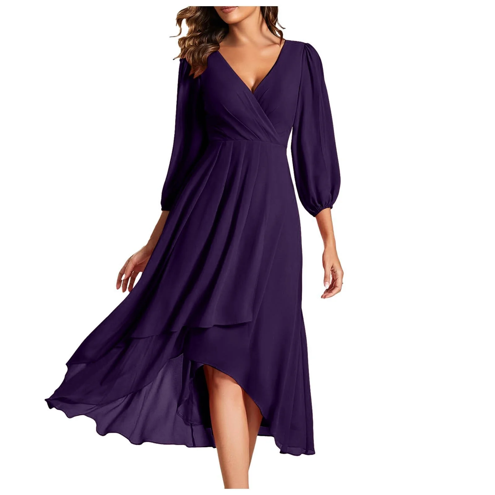 Karin™ | Elegantes Kleid mit V-Ausschnitt - Image 8