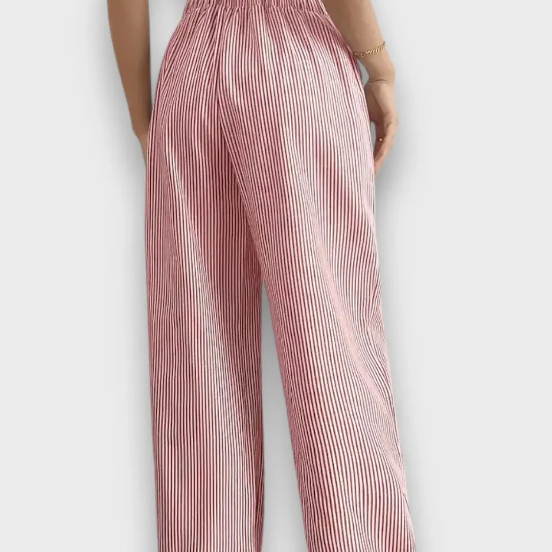 Karina – Hose mit feinen Streifen - Image 5