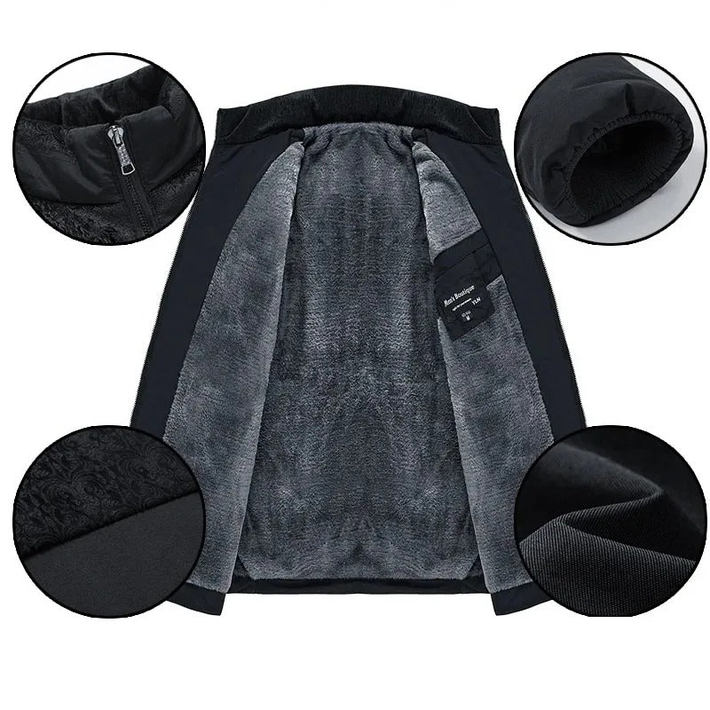Karl-Heinz® | Elegante gepolsterte Windjacke - Image 7