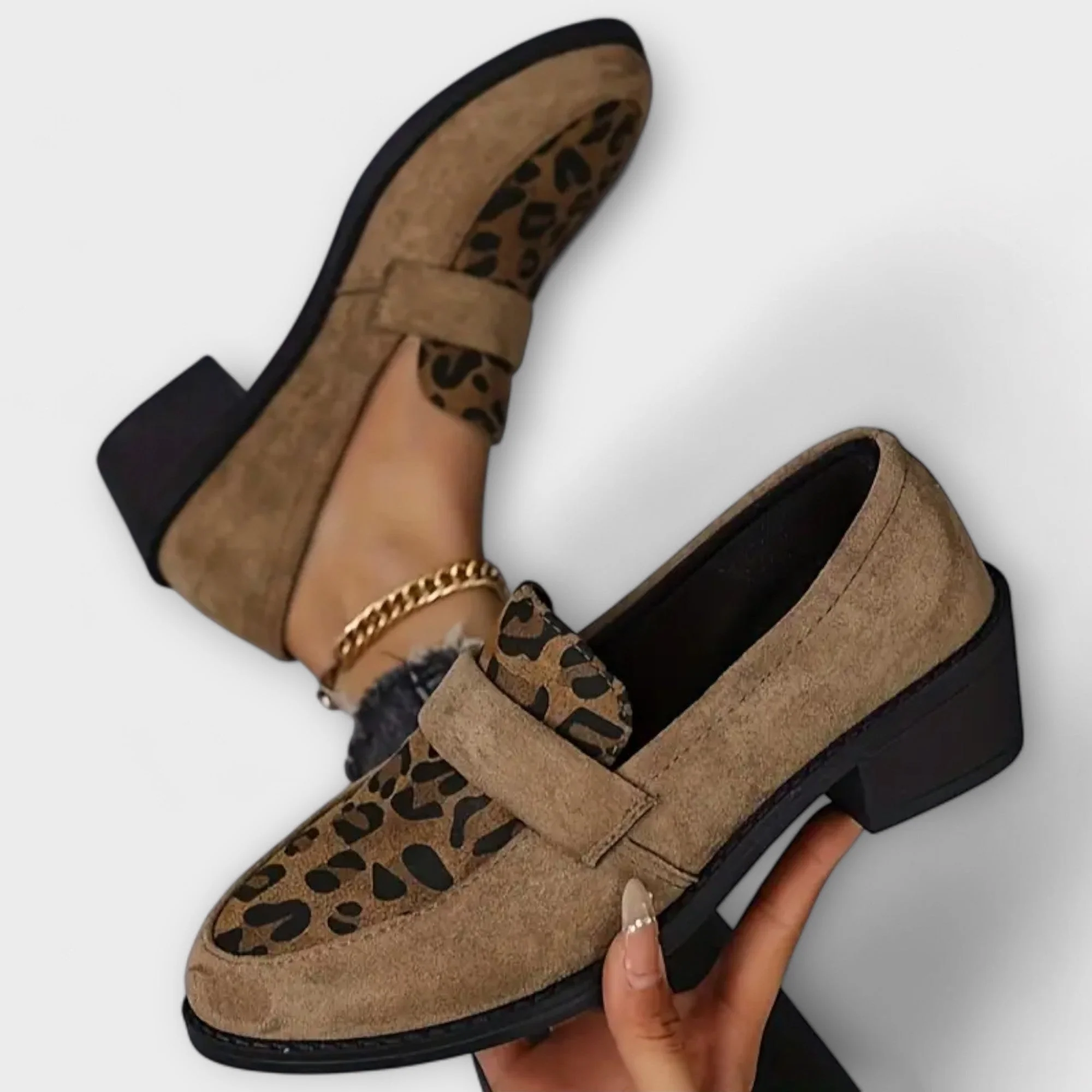 Karla - Elegante Damenschuhe mit Leopardenmuster - Image 5