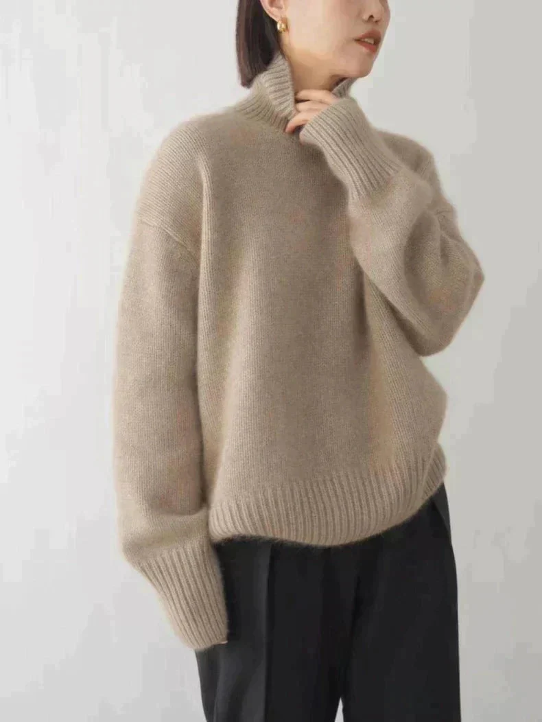 Karley | Weicher Rollkragenpullover aus Strick - Image 2