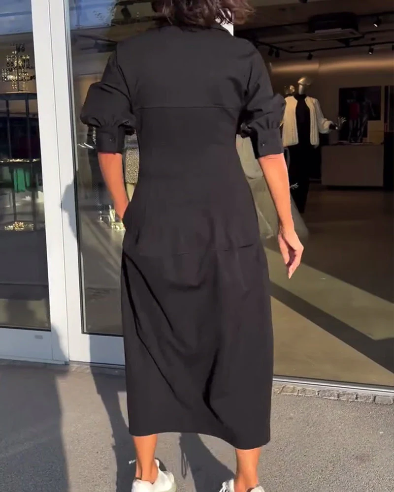 Karolin | Bequemes Langes Kleid - Image 3
