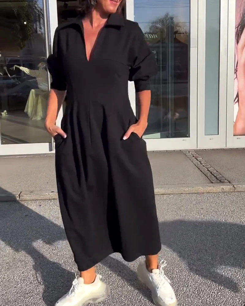 Karolin | Bequemes Langes Kleid - Image 5
