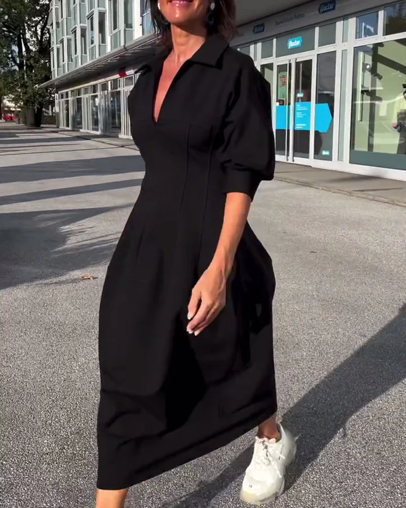 Karolin | Bequemes Langes Kleid - Image 7