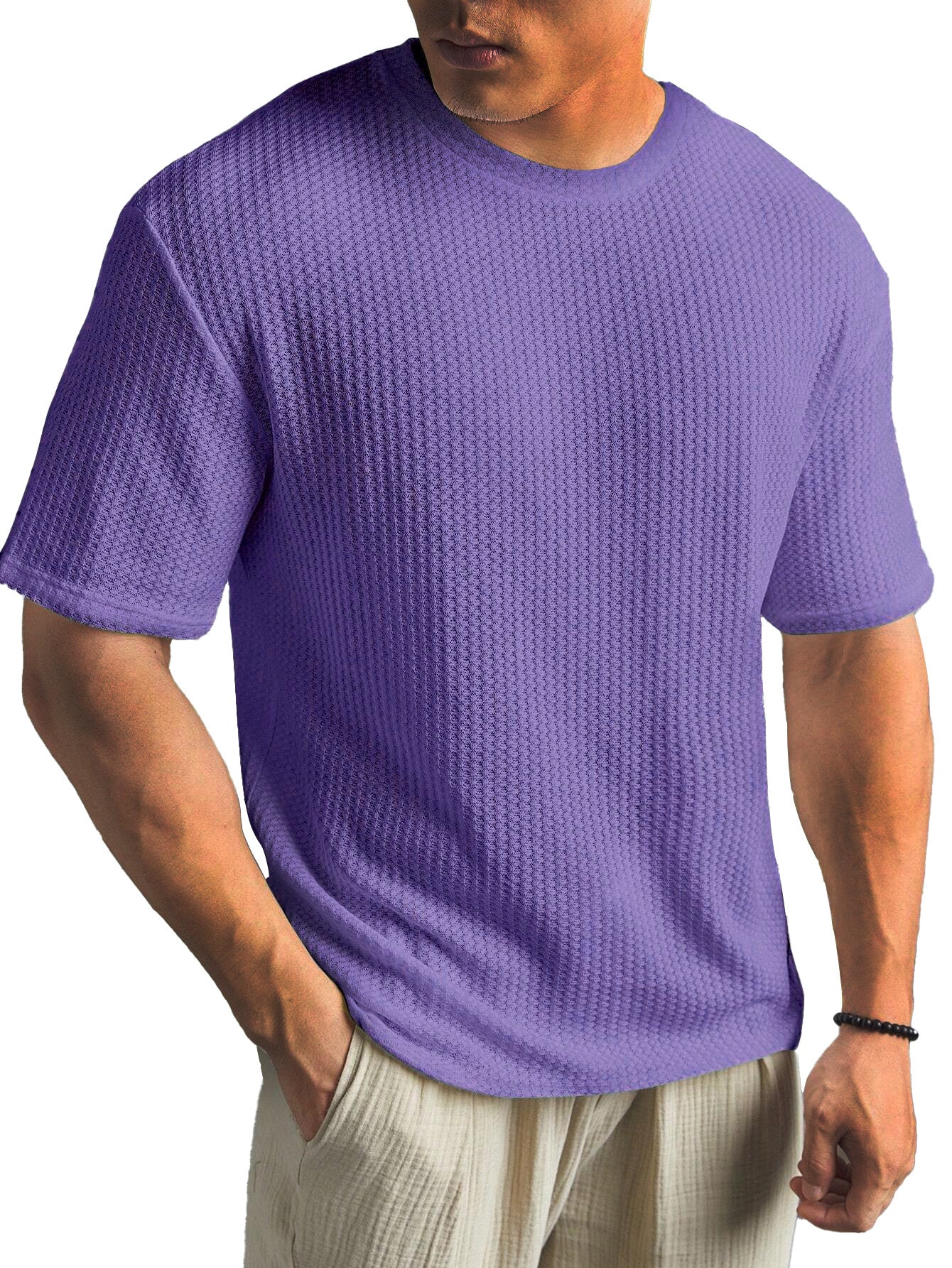 Kasper Strukturiertes Kurzarmshirt - Image 2