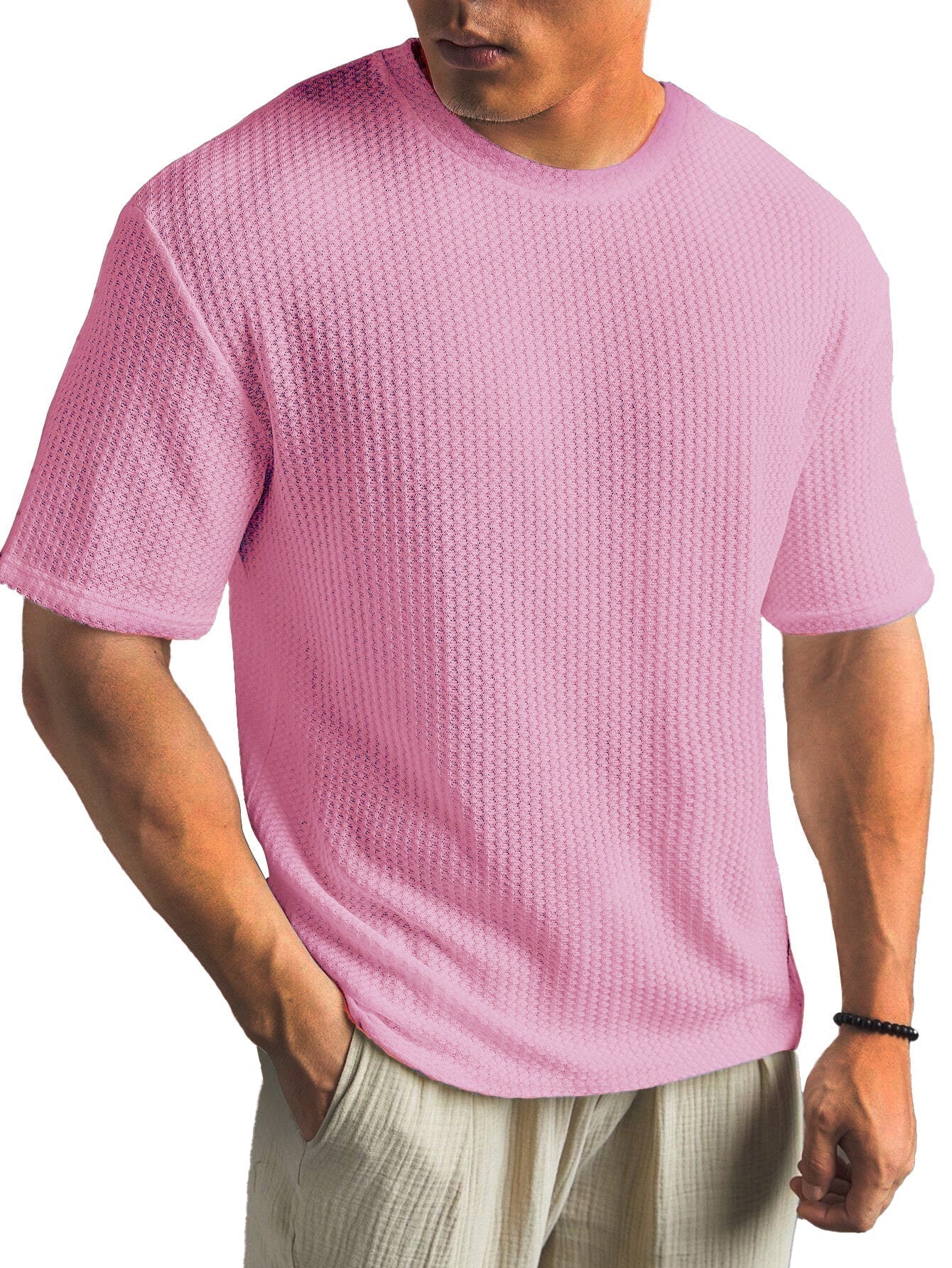 Kasper Strukturiertes Kurzarmshirt - Image 3