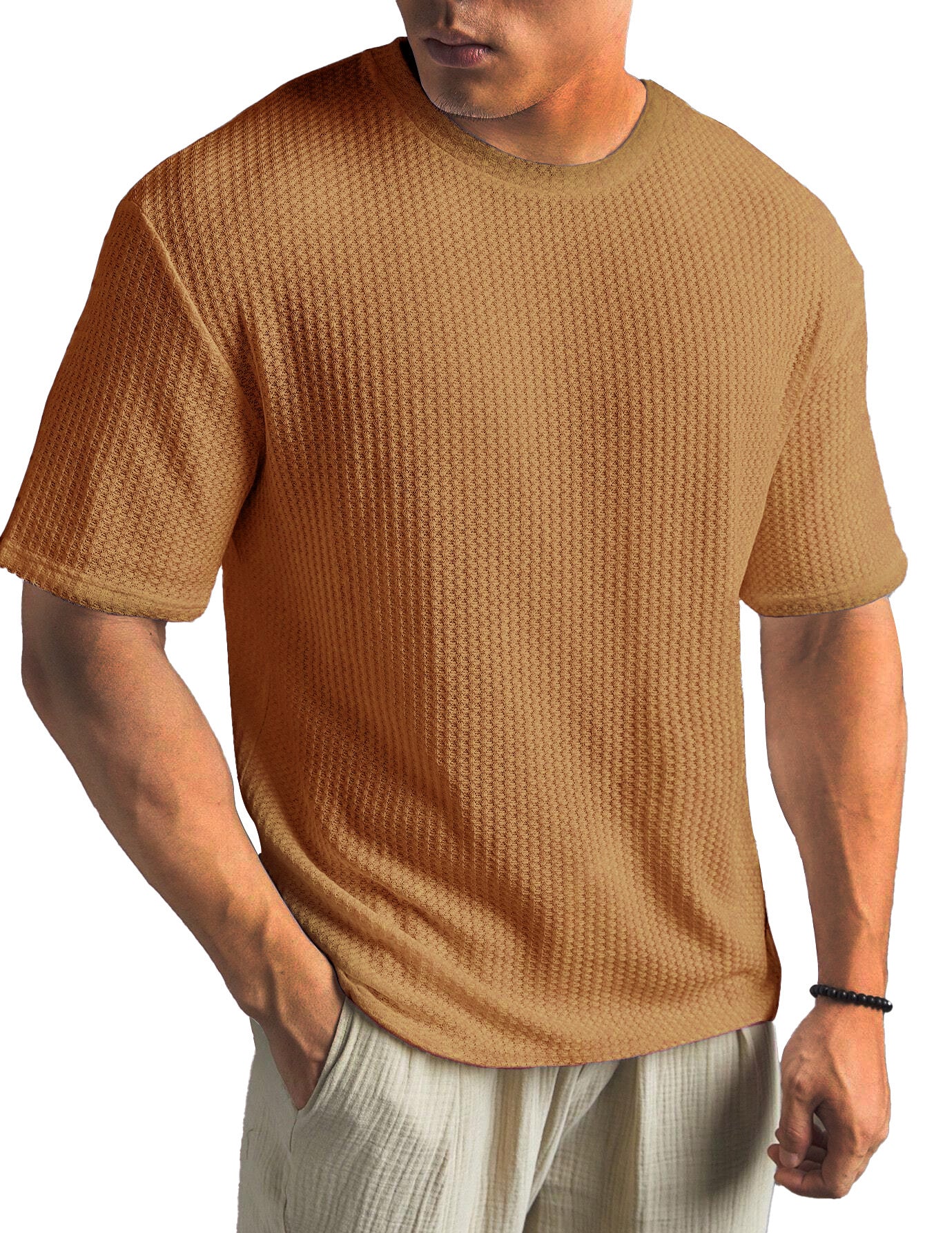 Kasper Strukturiertes Kurzarmshirt - Image 5