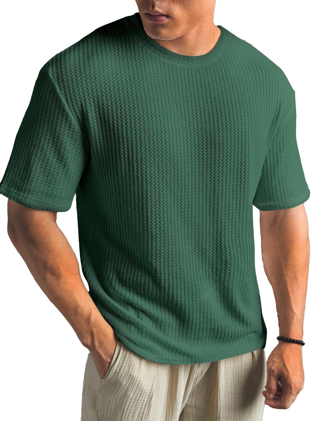 Kasper Strukturiertes Kurzarmshirt - Image 6