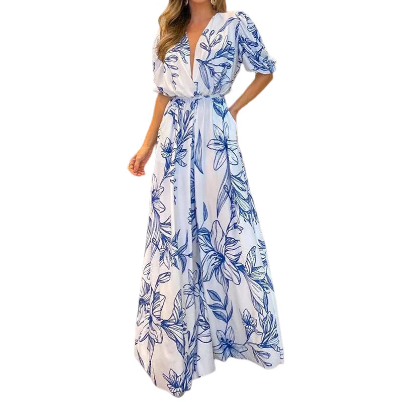 Kate - Blüten Jumpsuit mit breiten Beinen - Image 2