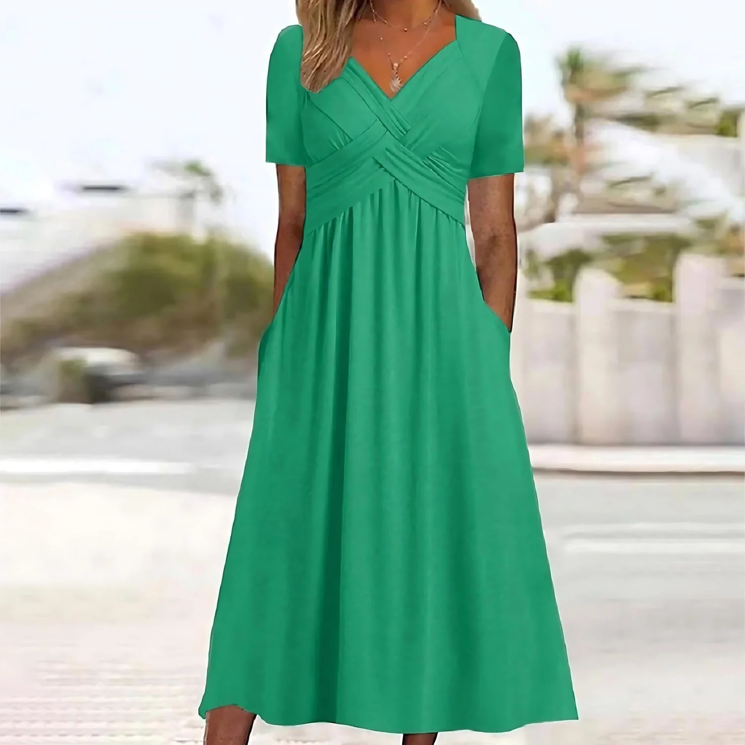 Katerielle | Stilvolles Midi-Kleid - Image 5
