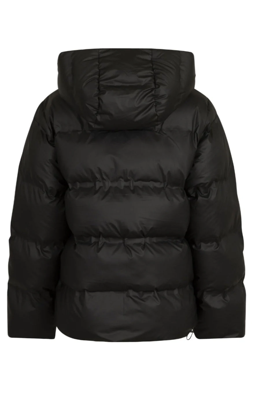 Katharina | Zeitlose Schwarze Daunenjacke mit Kapuze - Image 2
