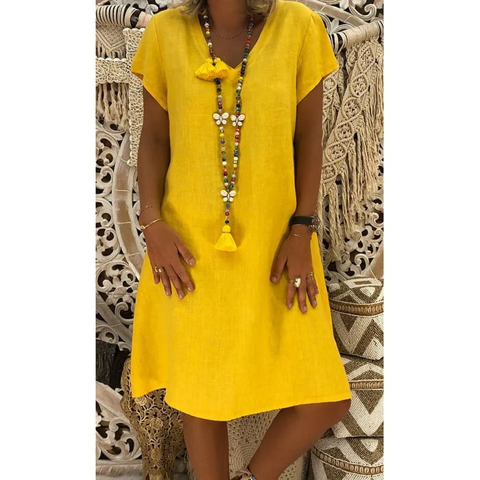 KATHLEEN - LOCKERES UND FRISCHES LEINENKLEID - Image 2