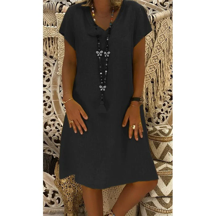 KATHLEEN - LOCKERES UND FRISCHES LEINENKLEID - Image 4