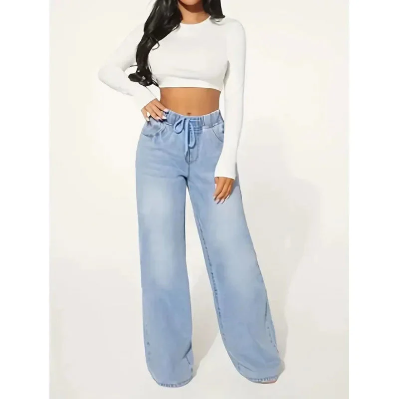 Kathrin | Hohe Taille Baggy Jeans - Image 2
