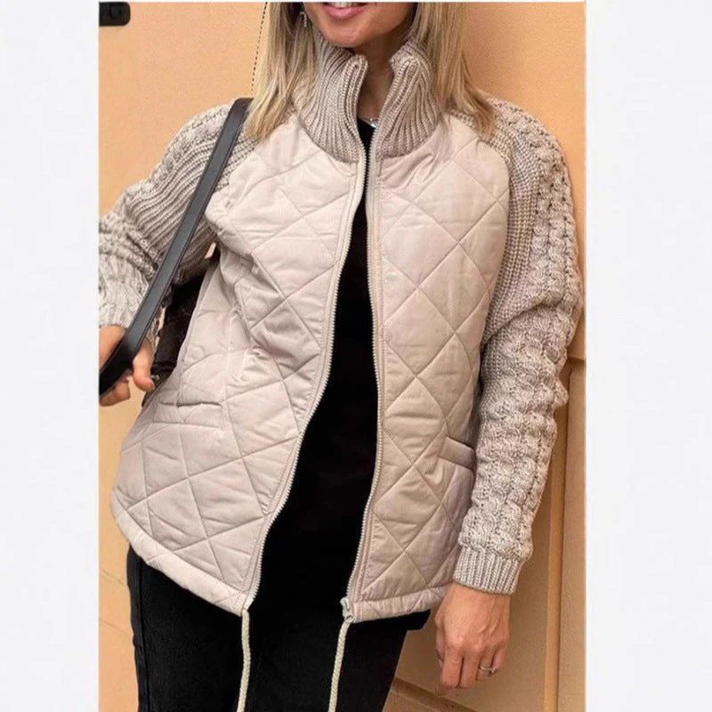 Katrin | Patchwork Jacke mit Stehkragen - Image 4