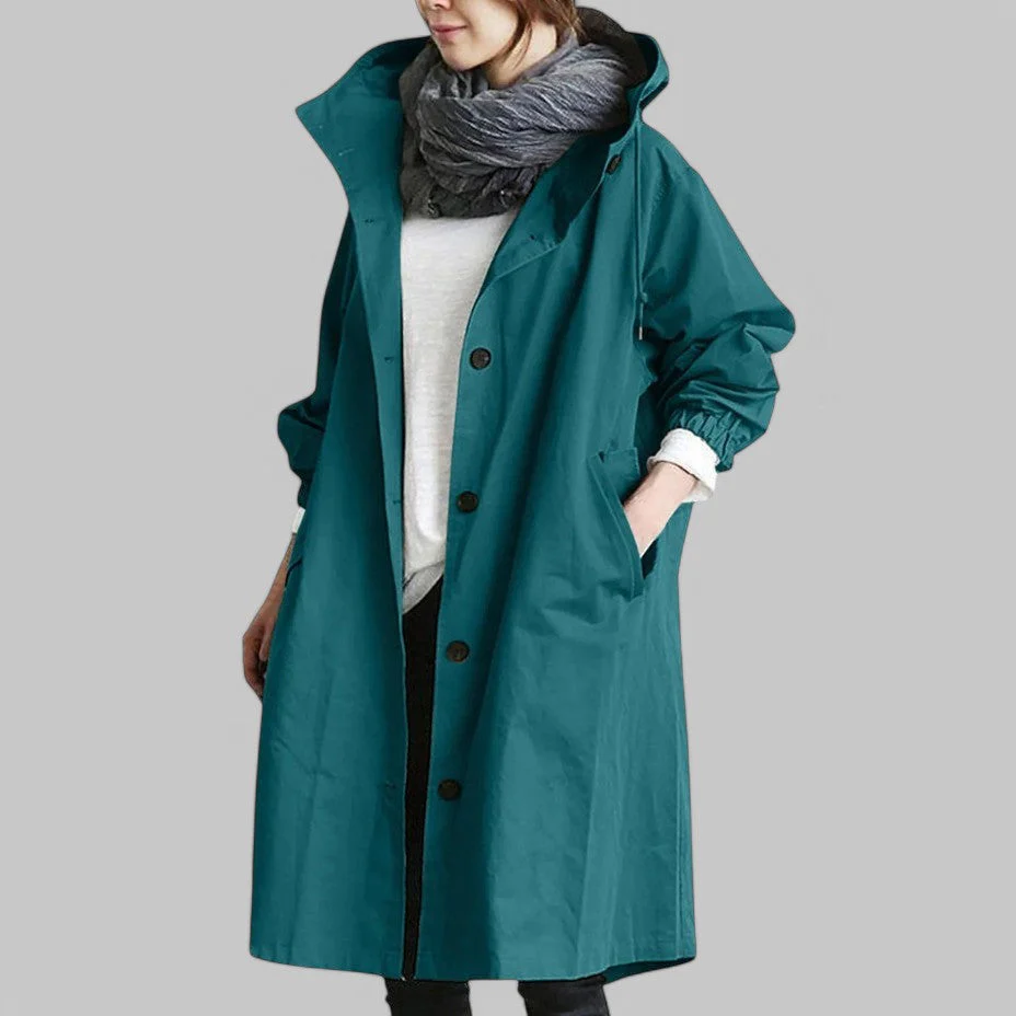 Katrin | Stilvoller wasserdichter Trenchcoat - Image 6