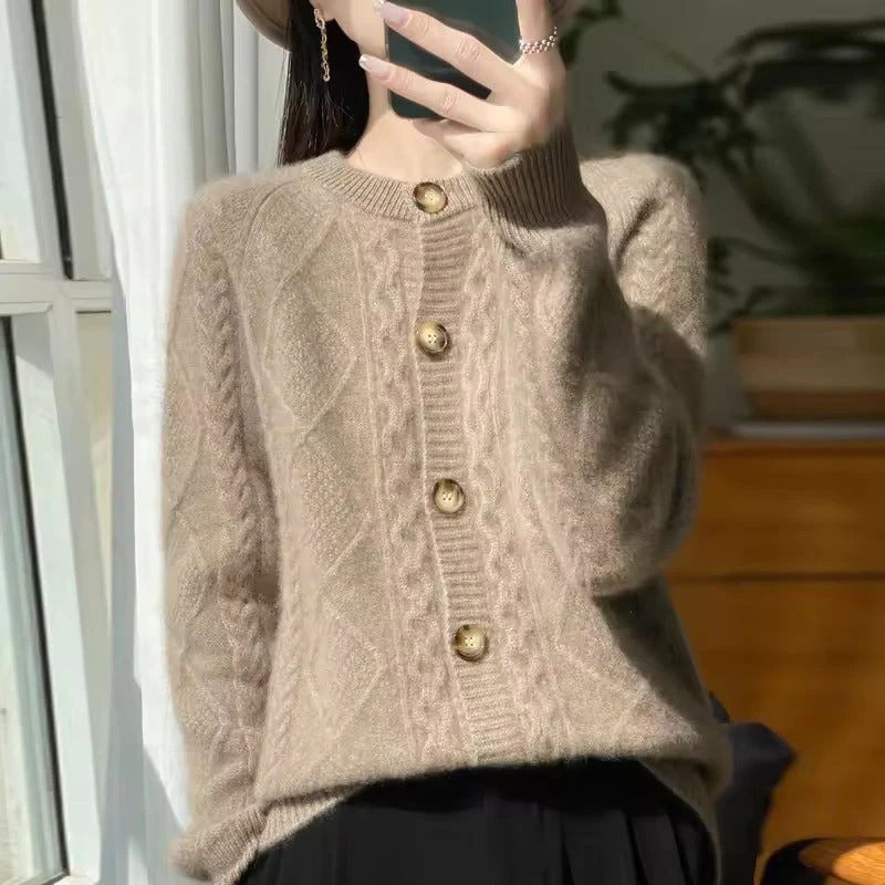KATRIN - STRICKJACKE MIT KNÖPFEN - Image 3