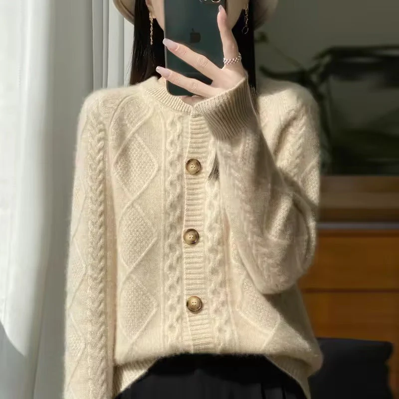 KATRIN - STRICKJACKE MIT KNÖPFEN - Image 5
