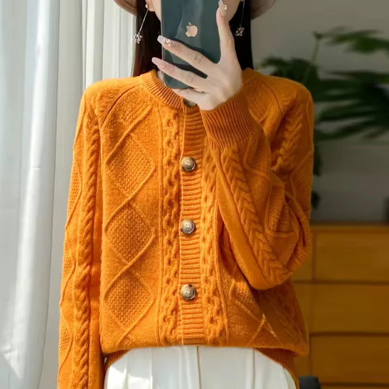 KATRIN - STRICKJACKE MIT KNÖPFEN - Image 7