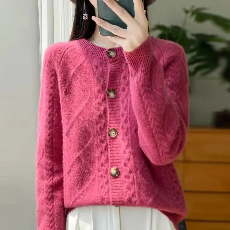 KATRIN - STRICKJACKE MIT KNÖPFEN - Image 9
