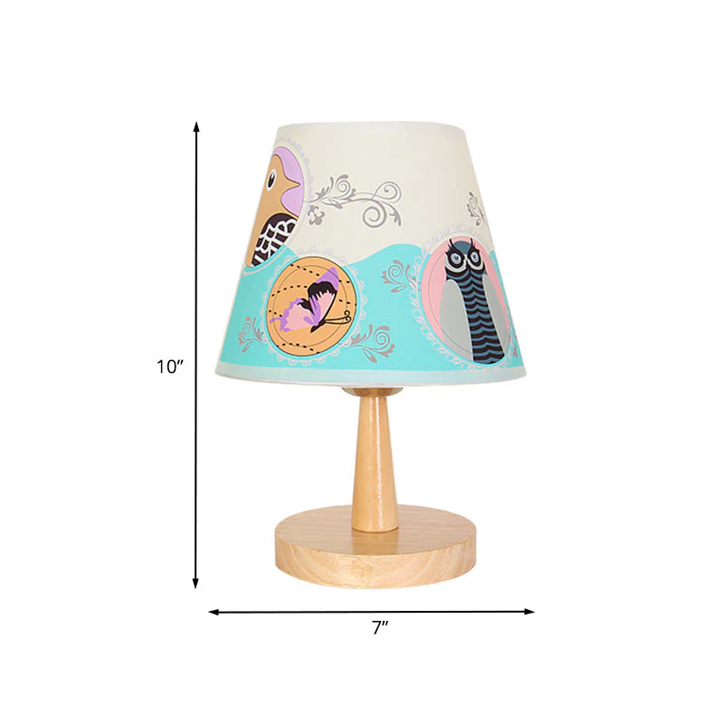 Kidora – Comic-Stoff Tischlampe - Image 3