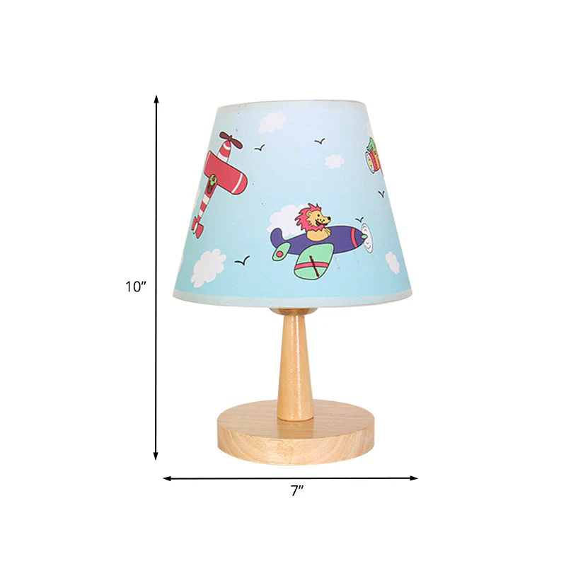 Kidora – Comic-Stoff Tischlampe - Image 5