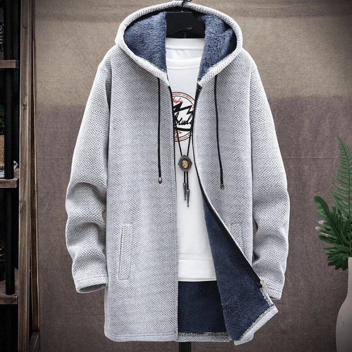 KIM - ELEGANTE UNISEX-JACKE MIT KAPUZE - Image 2