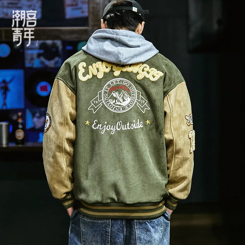 Kiora | College Baseballjacke Mit Stickerei - Image 5