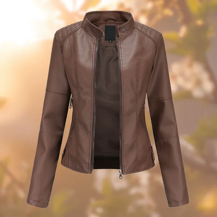 KIRSTEN - ELEGANTE UND EINZIGARTIGE LEDERJACKE - Image 2