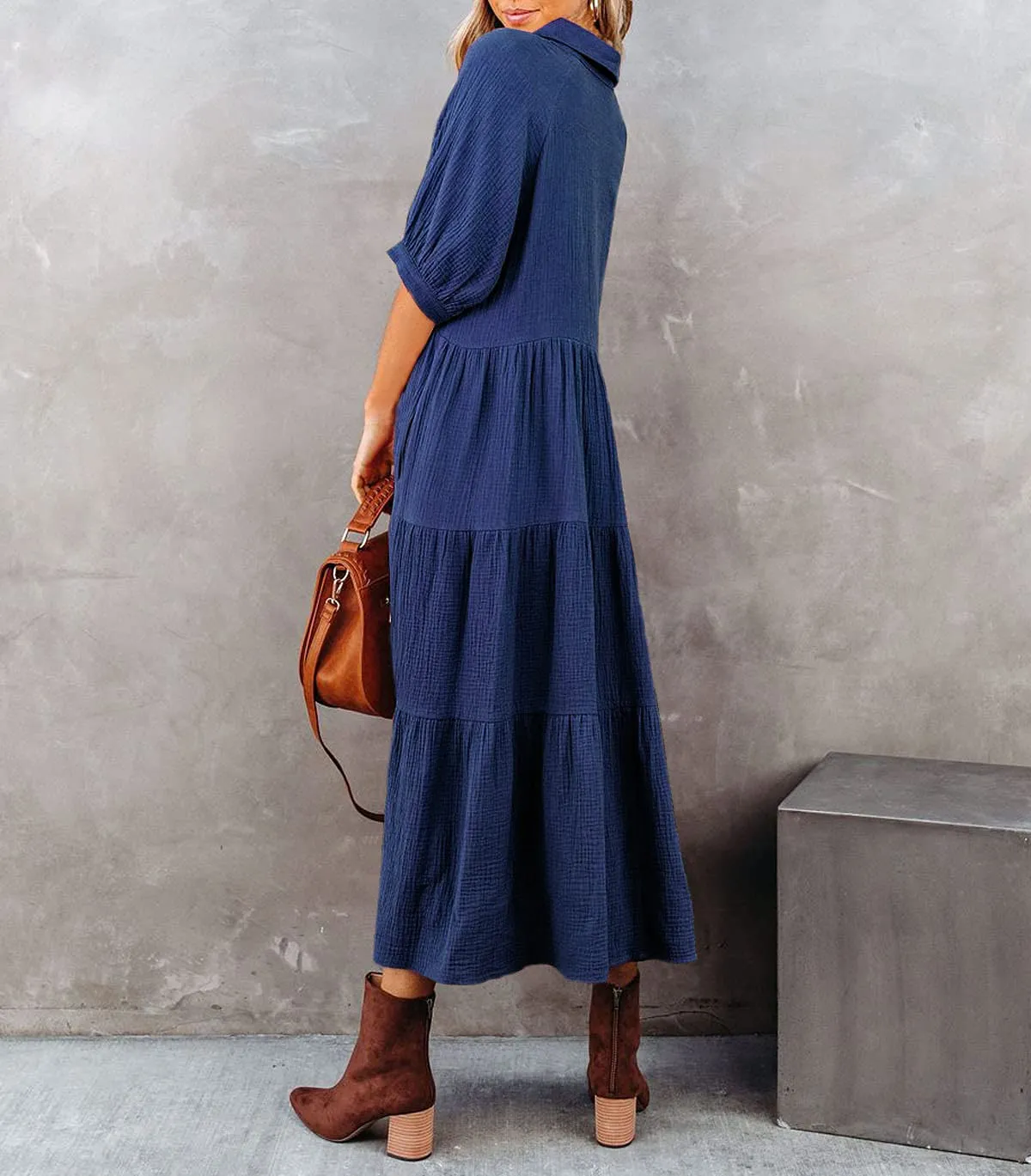 Klara - Midikleid mit Taschen
