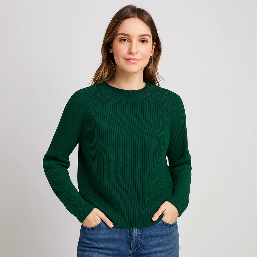 Klara | Rundhals-Strickpullover - Image 2
