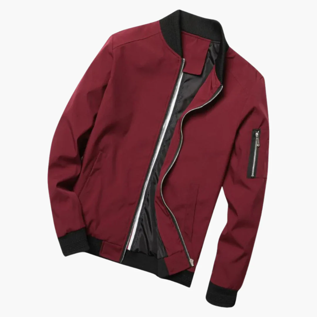 Klassische Bomberjacke für Männer - Reißverschluss und Stil - Image 12