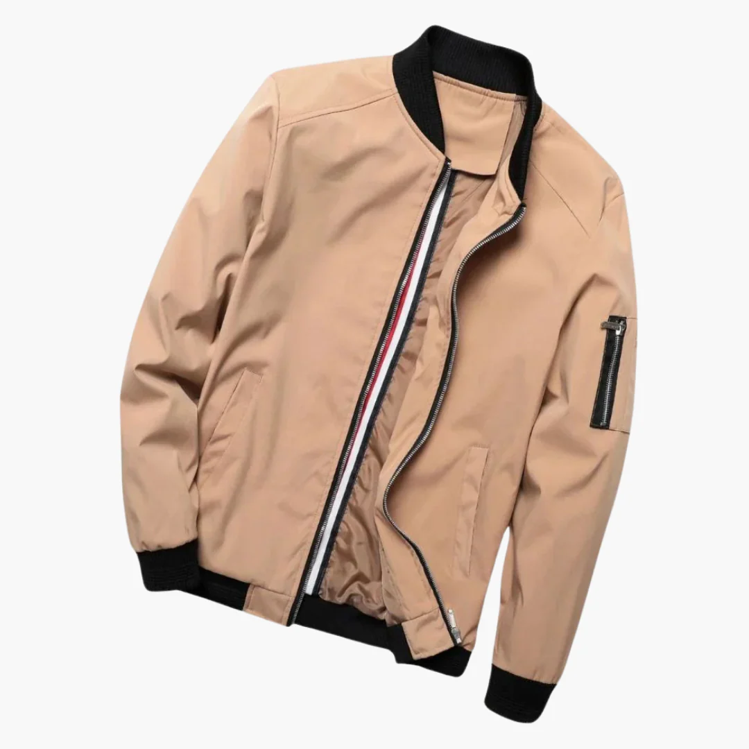 Klassische Bomberjacke für Männer - Reißverschluss und Stil - Image 7