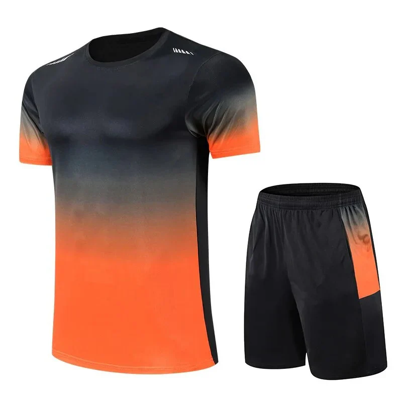 Klassisches Herren-Turnhemd & Shorts-Set | Sportlich - Image 4