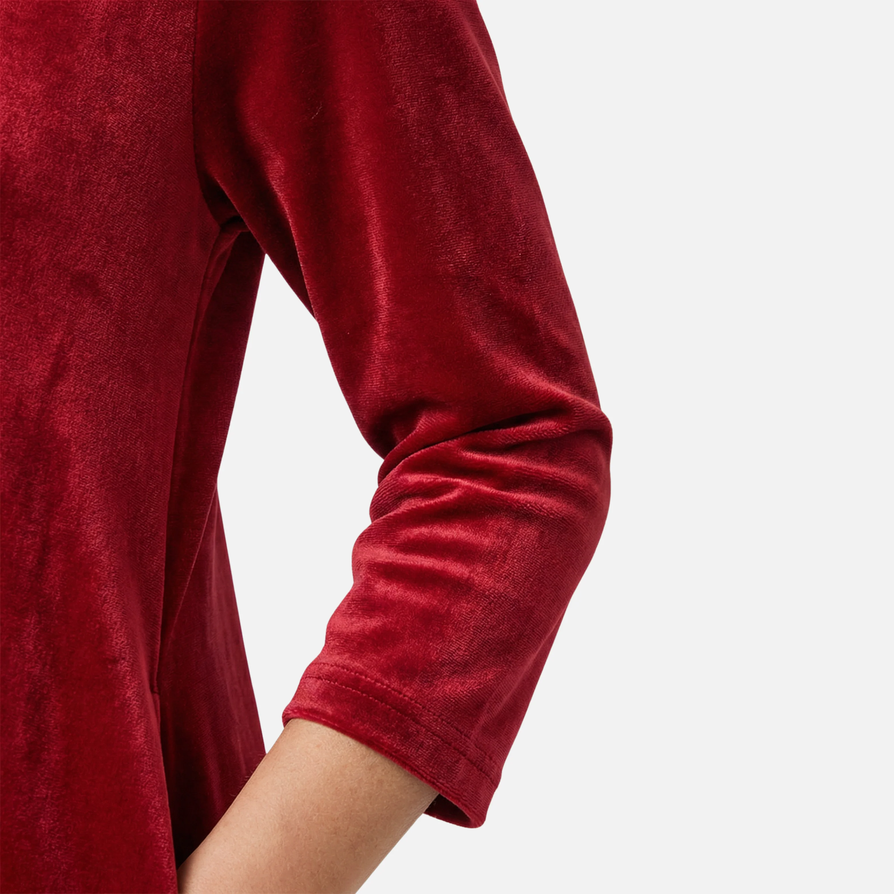 Thea | Damen Klassisches Midi Kleid Atmungsaktives Freizeitkleid – Komfort Midi Alltag - Image 6