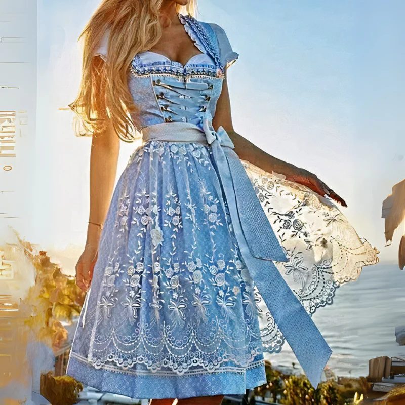 Klassisches Oktoberfestkleid für Damen | Midi - Image 2