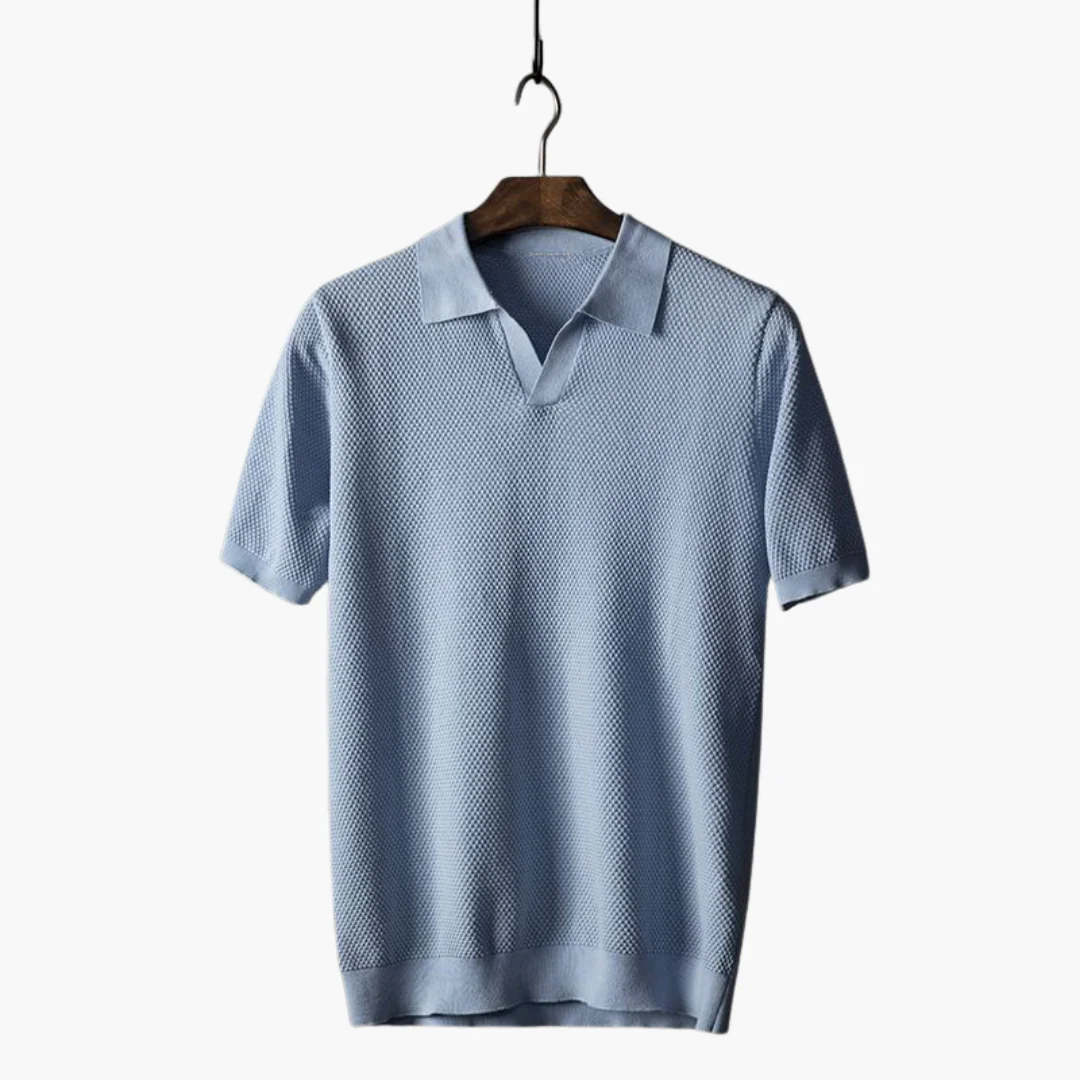Klassisches Poloshirt für Herren - Kurzarm Basic Look - Image 4