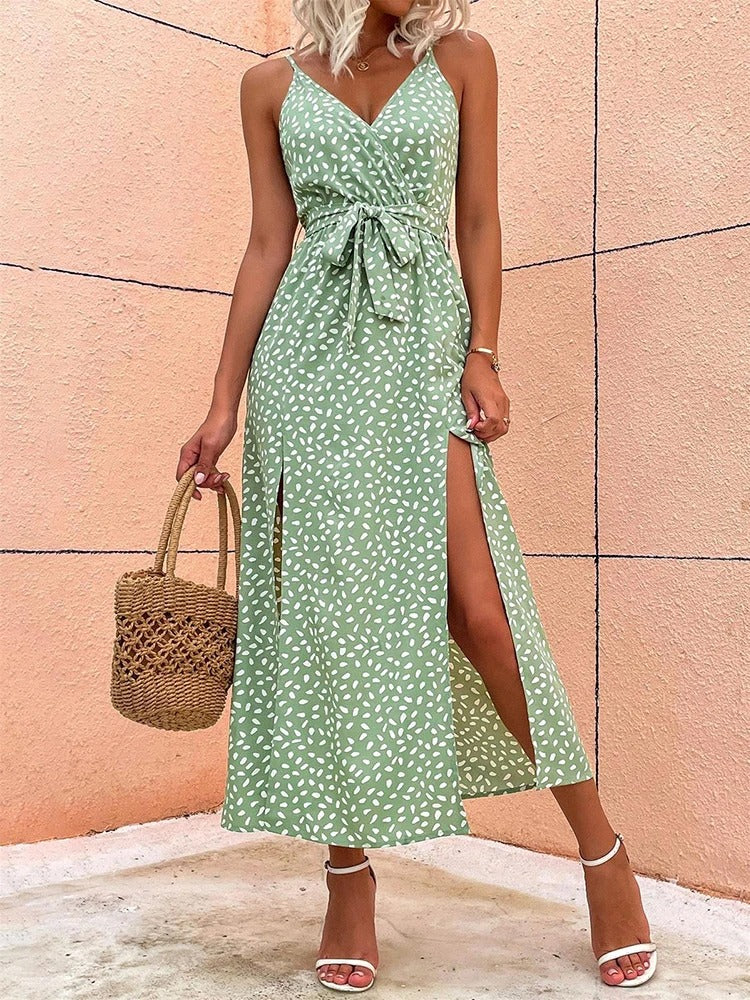 Kleid mit geteilter Taille