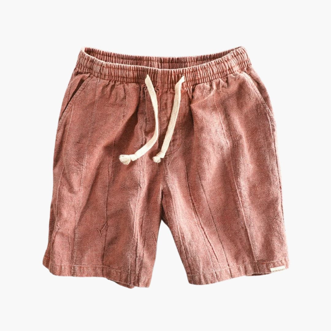 Knielange Herren-Sommer-Shorts mit Kordelzugbund - Image 2