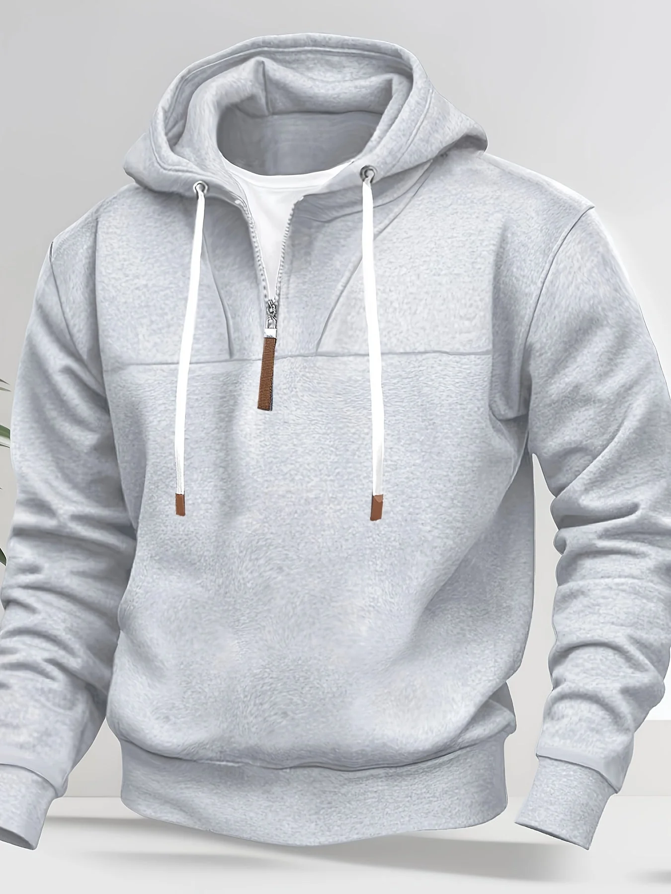 Kolton – Kapuzen Kapuzenpullover Mit Halbem Reißverschluss - Image 11