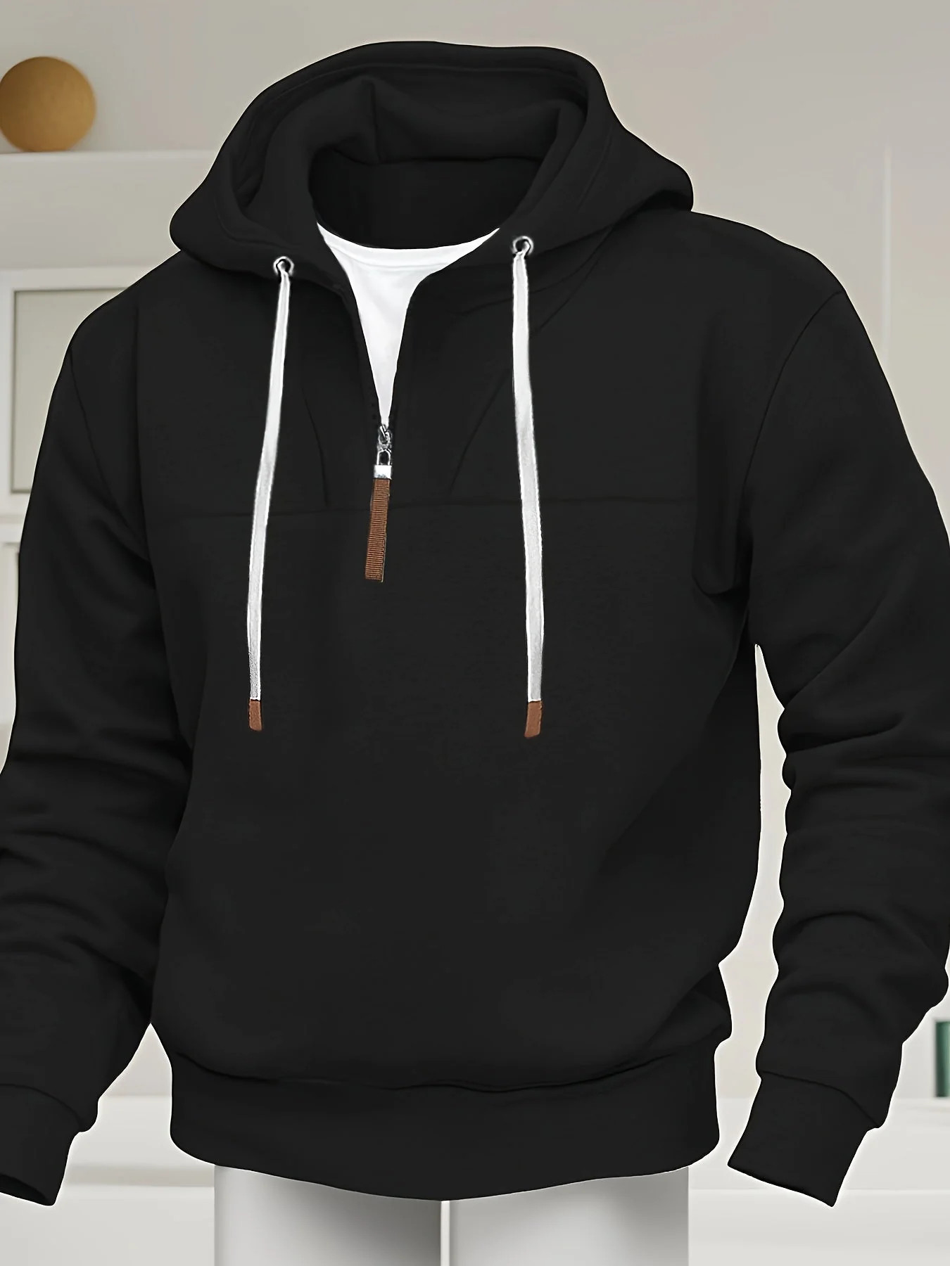 Kolton – Kapuzen Kapuzenpullover Mit Halbem Reißverschluss - Image 13