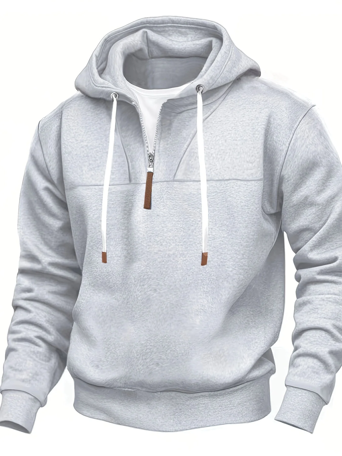 Kolton – Kapuzen Kapuzenpullover Mit Halbem Reißverschluss - Image 19