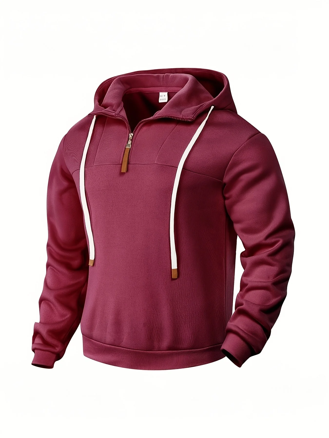 Kolton – Kapuzen Kapuzenpullover Mit Halbem Reißverschluss - Image 5