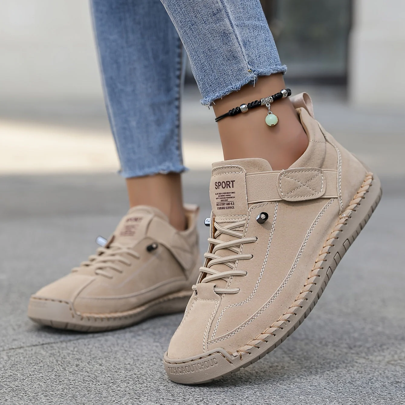 Komfortable Sneaker Damen – Atmungsaktiv, Elegant, Ideal Für Alltag, Slip-On Design, Optimale Fußunterstützung - Image 3