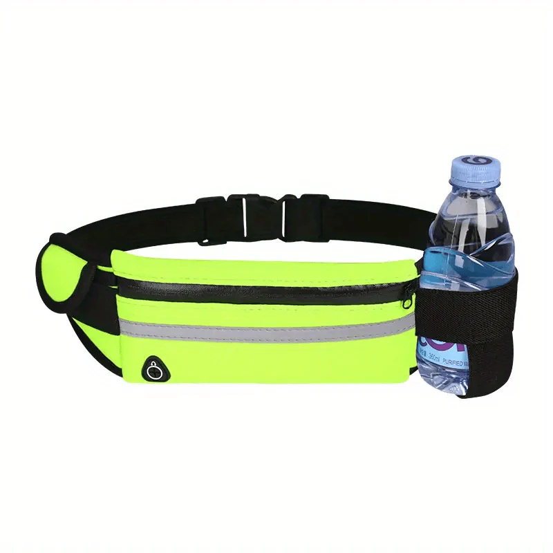 Kompakte, reflektierende Sportgürteltasche – wasserdichte Handy- und Flaschenhalterung für Laufen und Fitness - Image 9