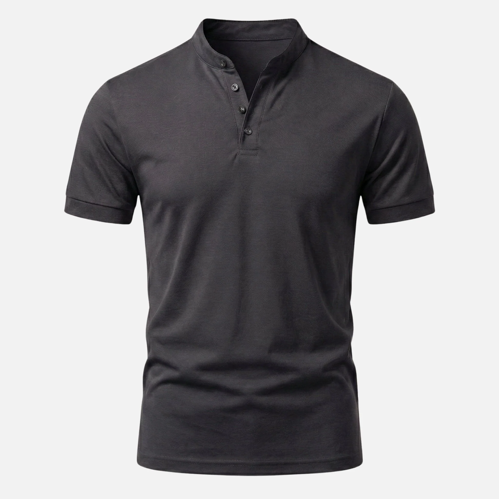 Stefan | Herren Körpernahes Jersey-Shirt Stehkragen – Jersey Shirt Slim Herren - Image 11